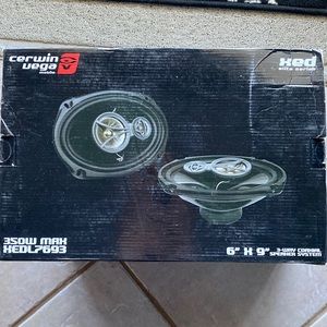 Cerwin Vega 350W MAX XEDL7693.  XED ELITE SERIES. Brand new never opened